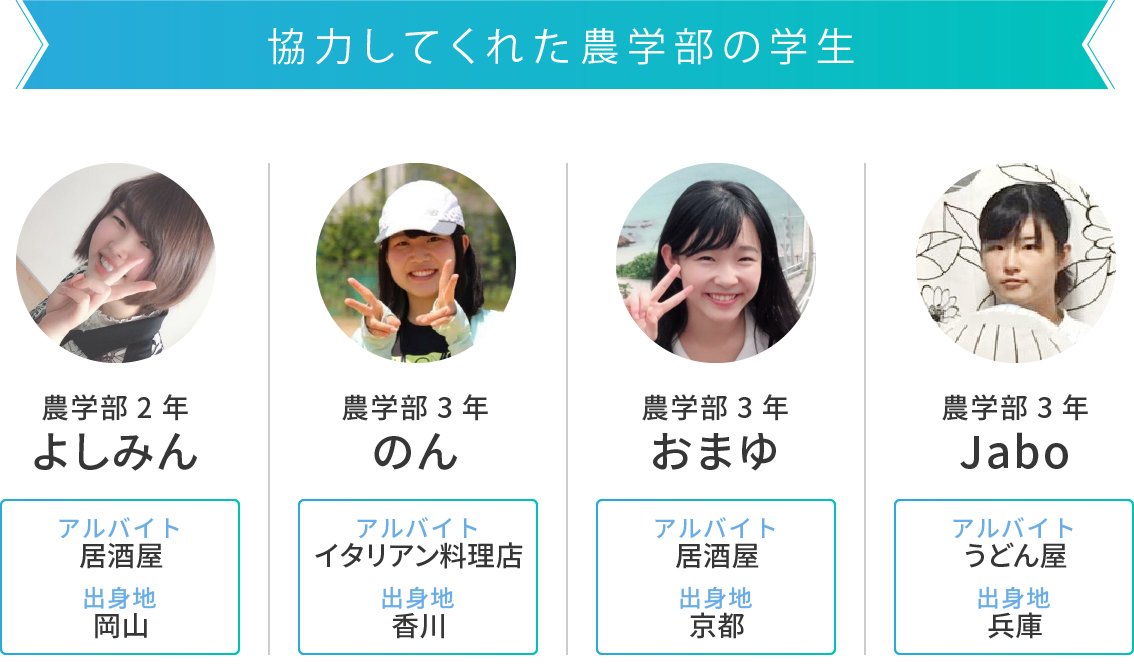 先輩たち